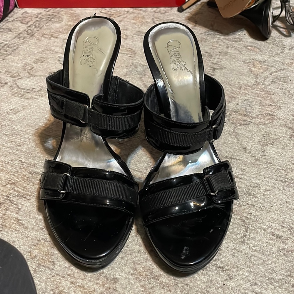 Black heels